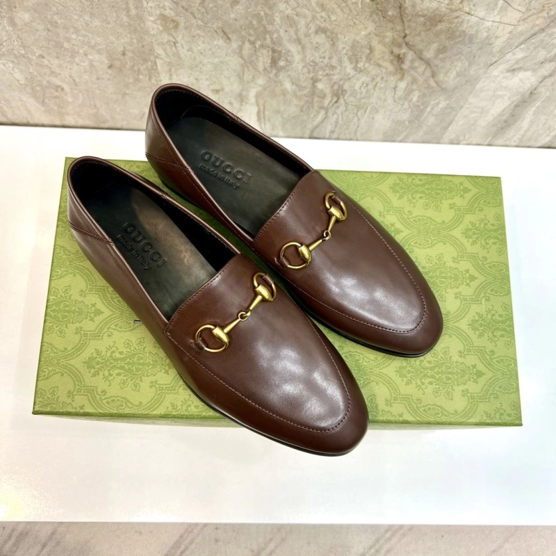 Fashionable Gxccx Leather Shoes 165827