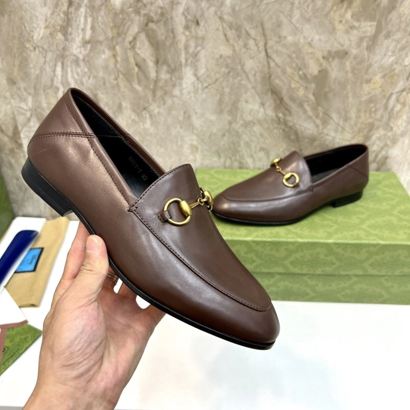 Fashionable Gxccx Leather Shoes 165827