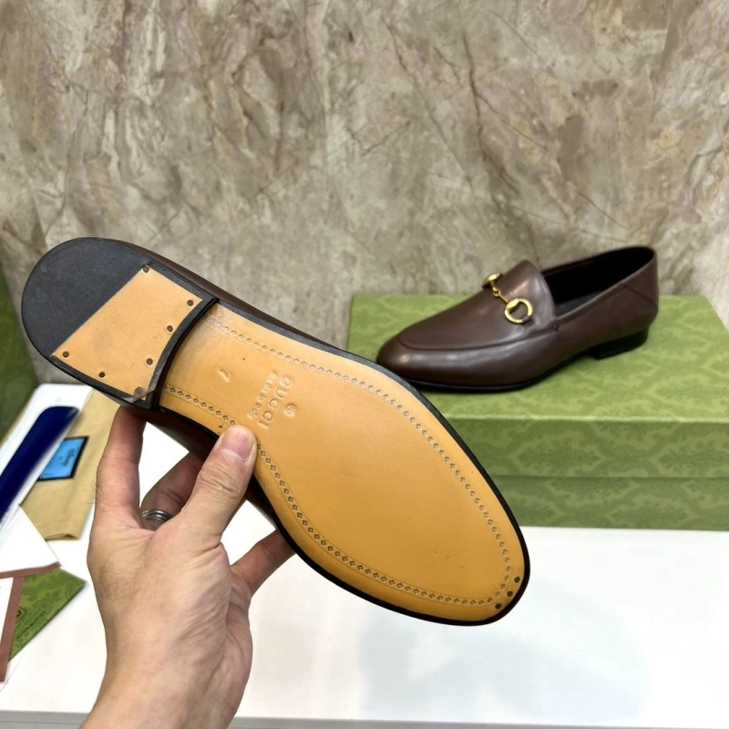 Fashionable Gxccx Leather Shoes 165827