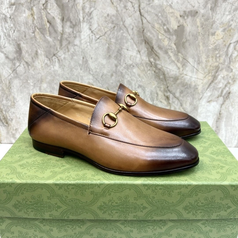EyeCatching Gxccx Leather Shoes 165812