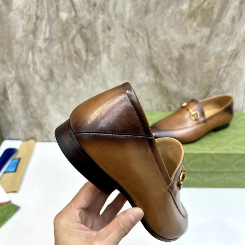EyeCatching Gxccx Leather Shoes 165812