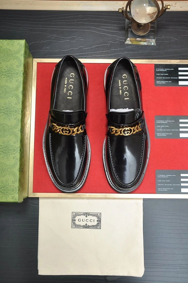 Practical Gxccx Leather Shoes 165806