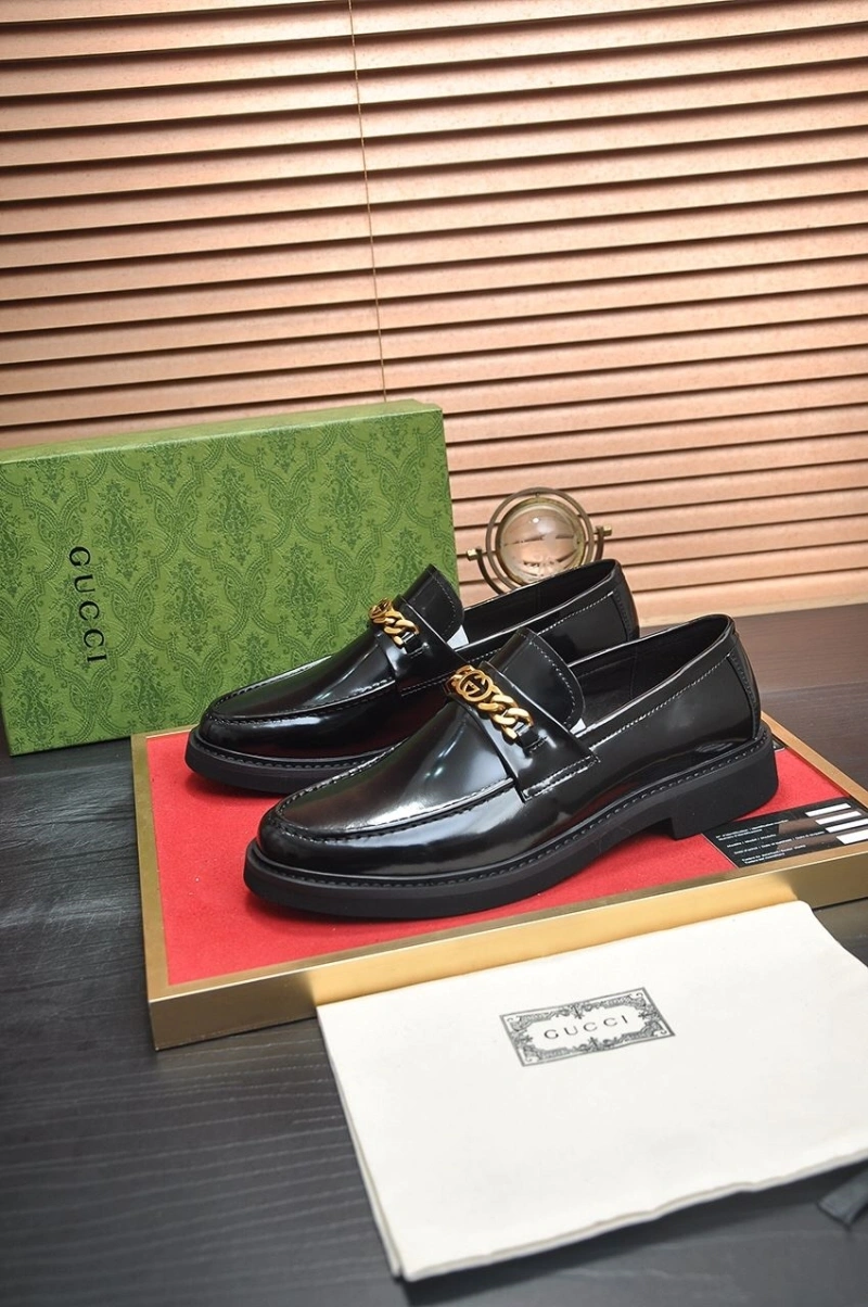 Practical Gxccx Leather Shoes 165806