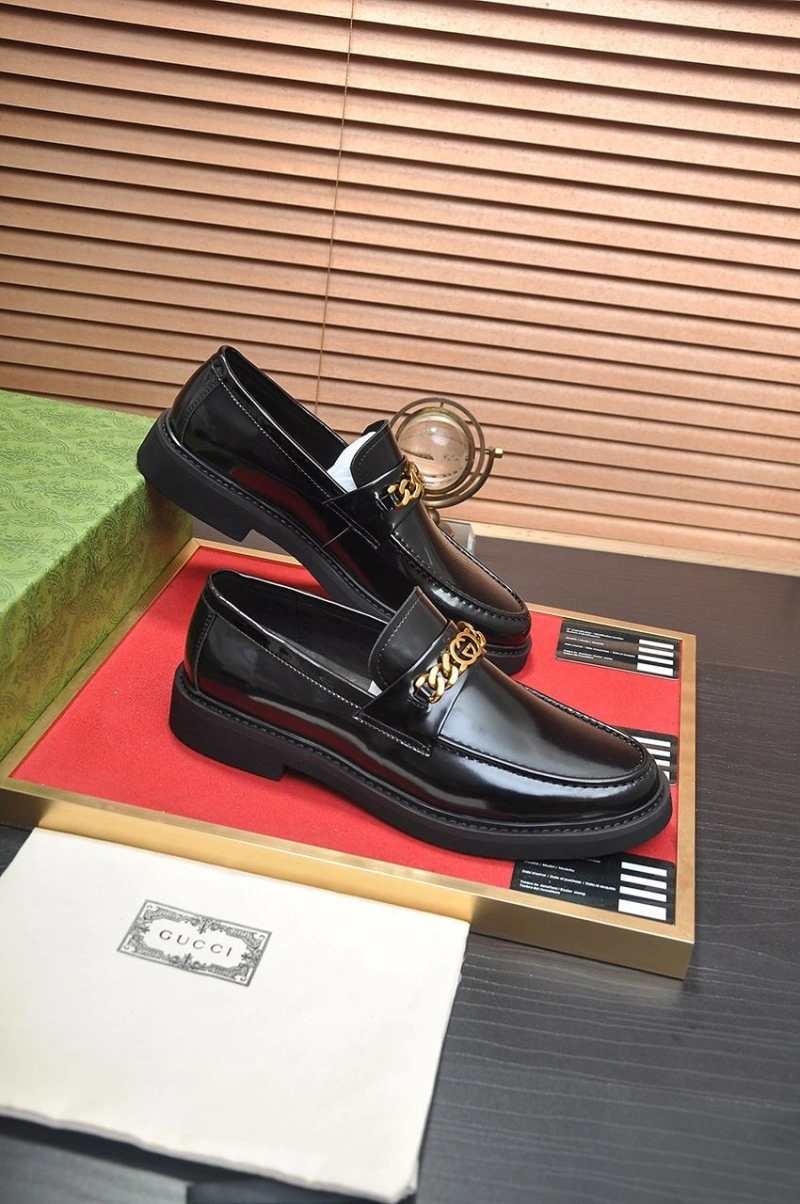 Practical Gxccx Leather Shoes 165806
