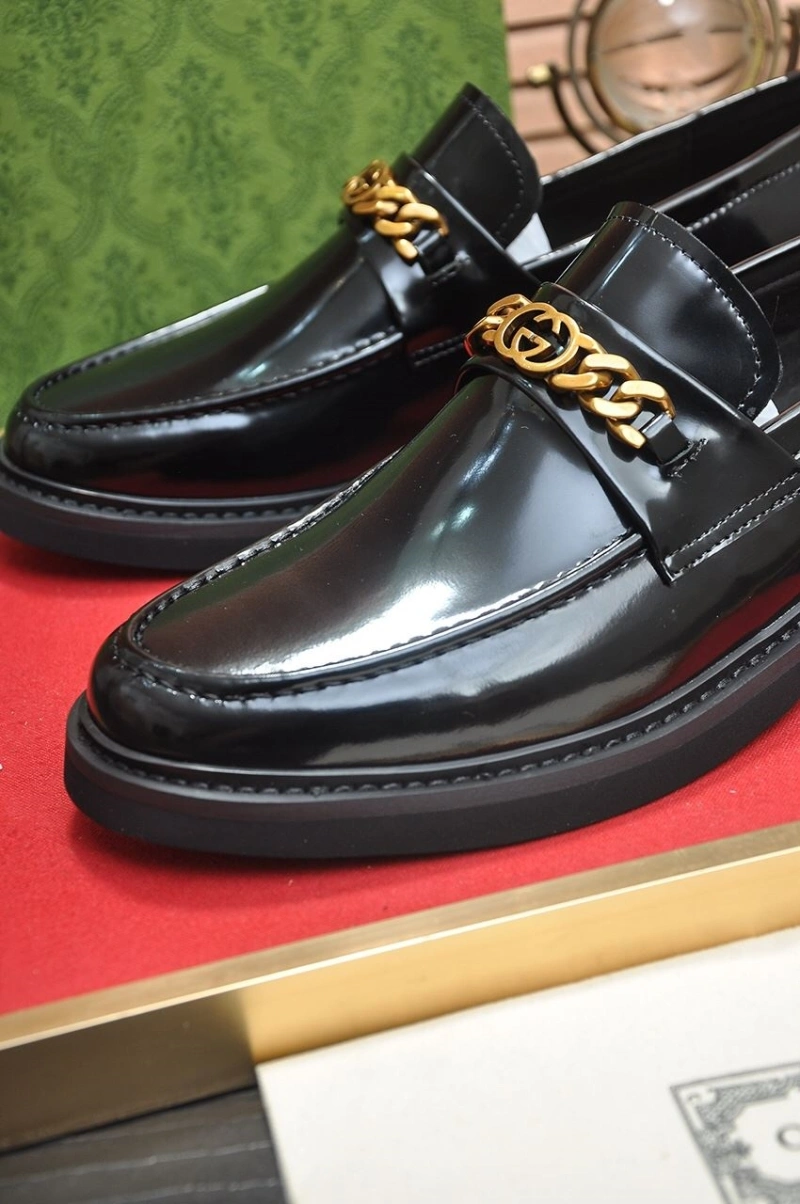 Practical Gxccx Leather Shoes 165806