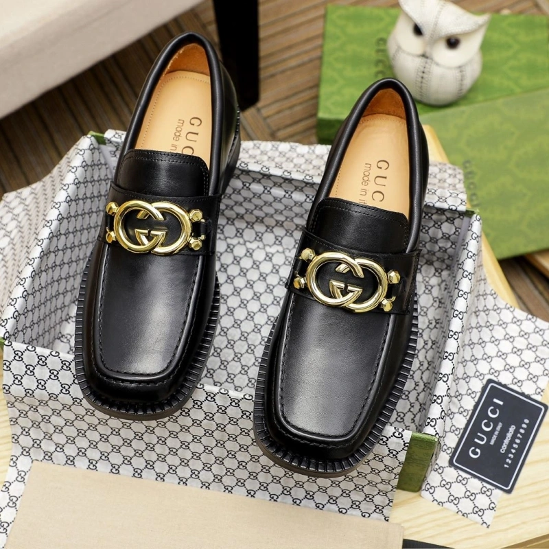 Classic Gxccx Leather Shoes 165781