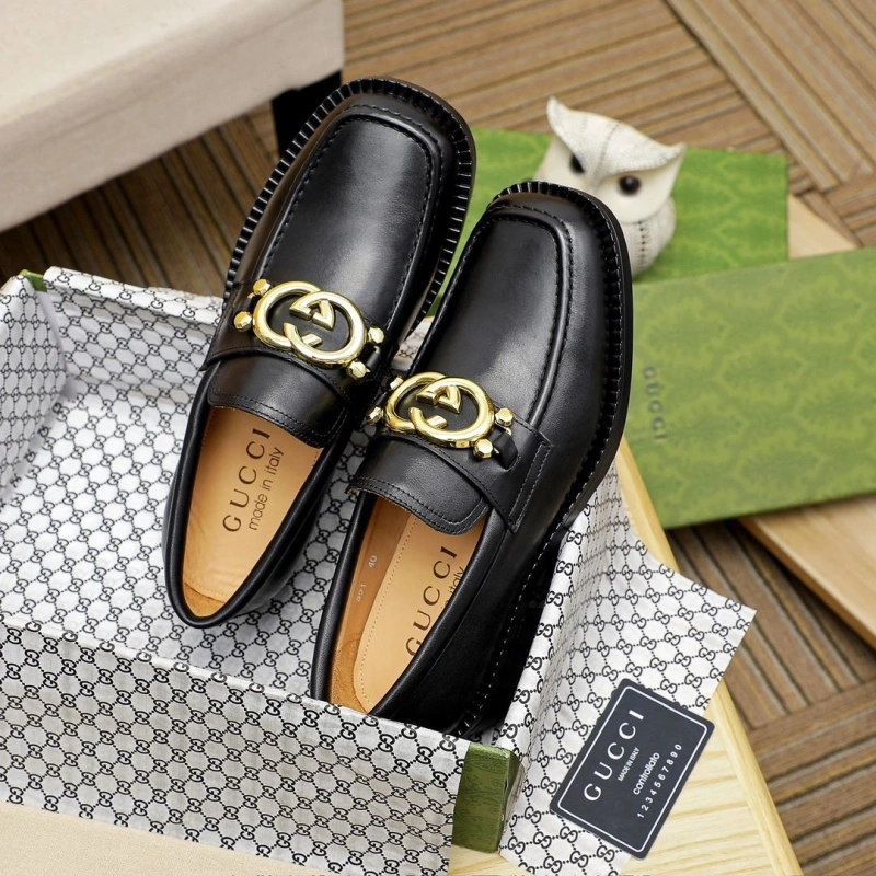 Classic Gxccx Leather Shoes 165781