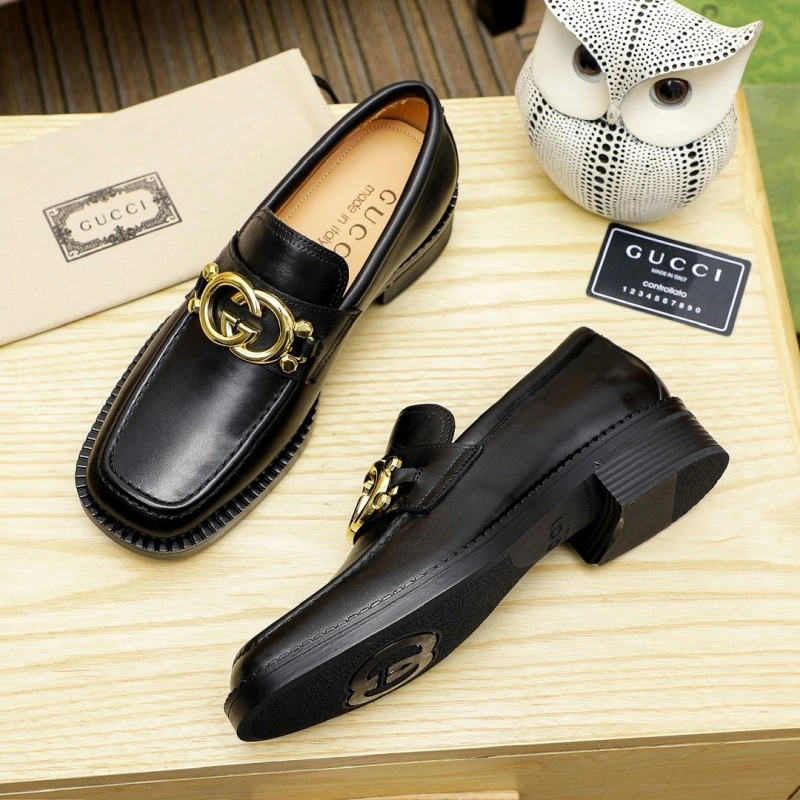 Classic Gxccx Leather Shoes 165781