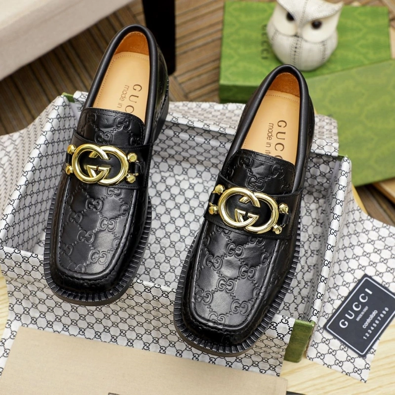 Versatile Gxccx Leather Shoes 165780