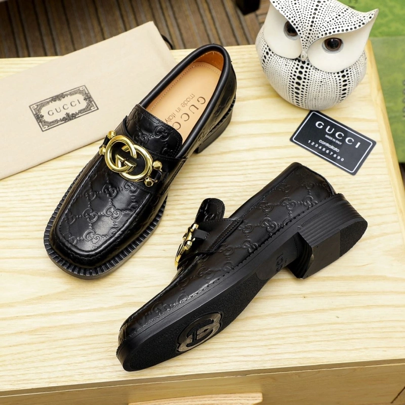 Versatile Gxccx Leather Shoes 165780
