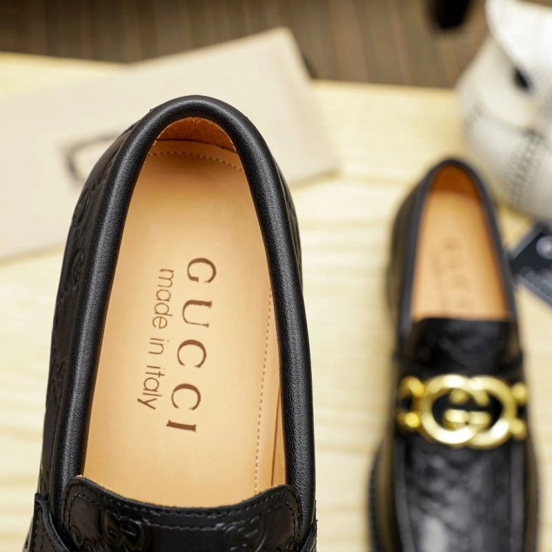 Versatile Gxccx Leather Shoes 165780