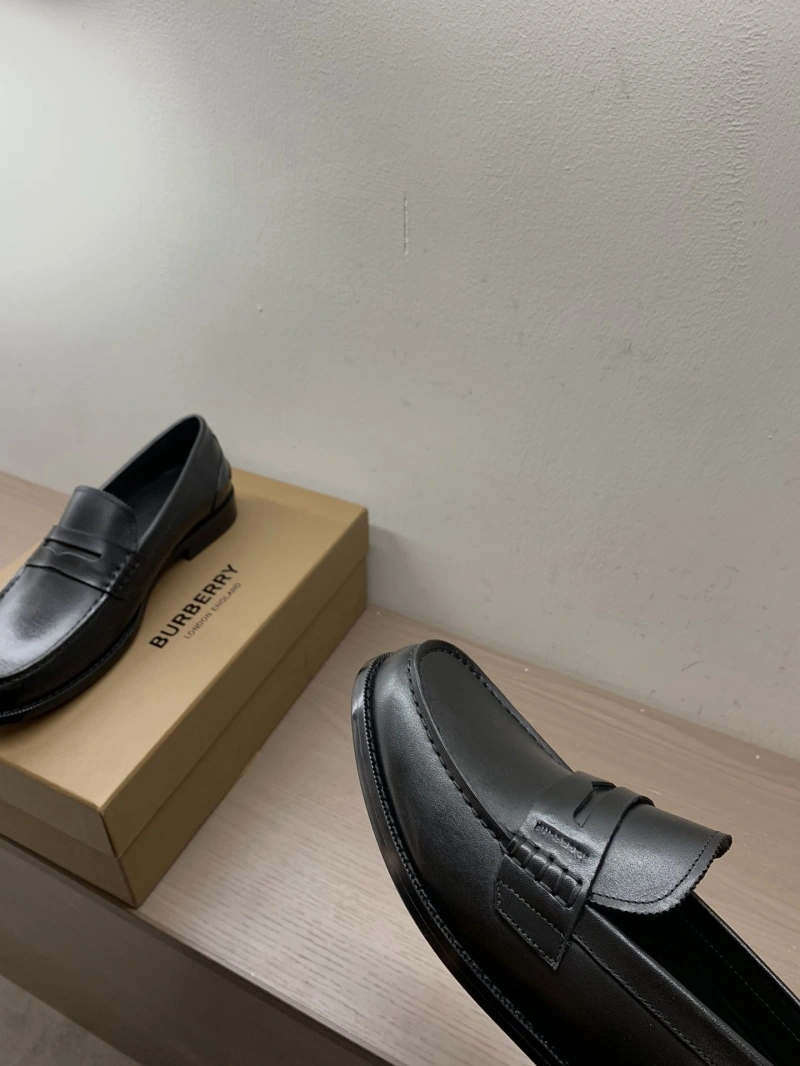 Stylish Bxrbxrry Leather Shoes 115635