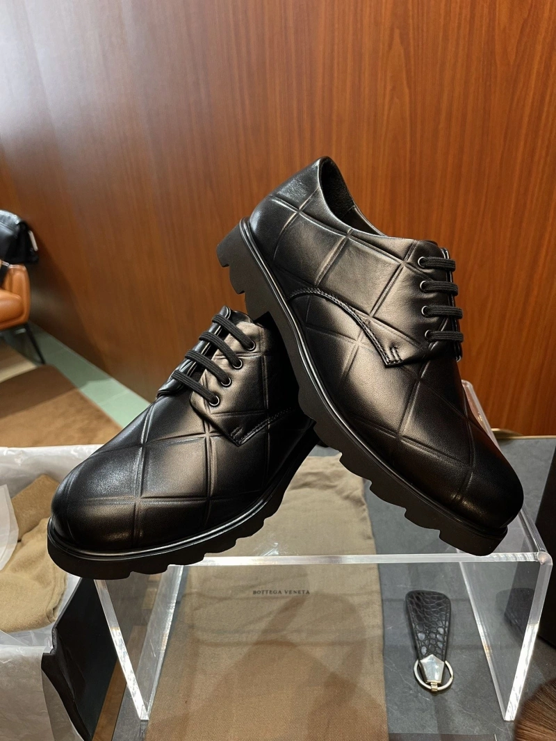 Fashionable Bxttxga Vxnxta Leather Shoes 113282