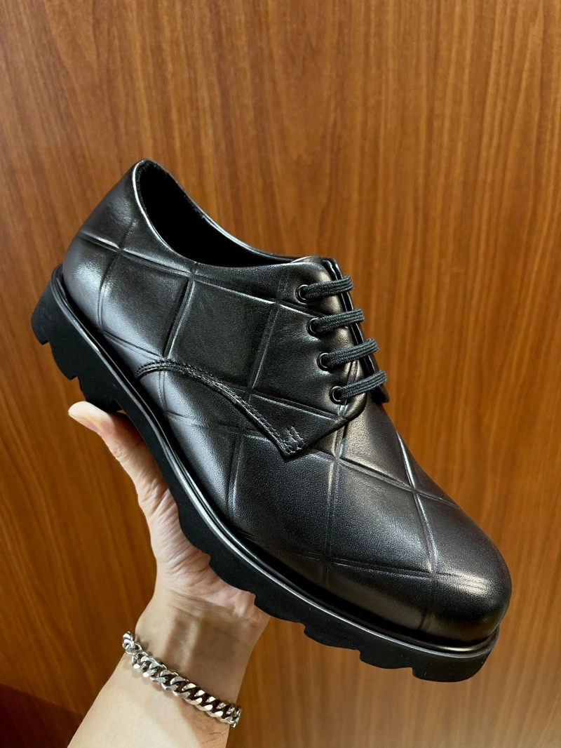 Fashionable Bxttxga Vxnxta Leather Shoes 113282