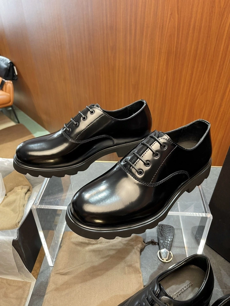 Fashionable Bxttxga Vxnxta Leather Shoes 113282