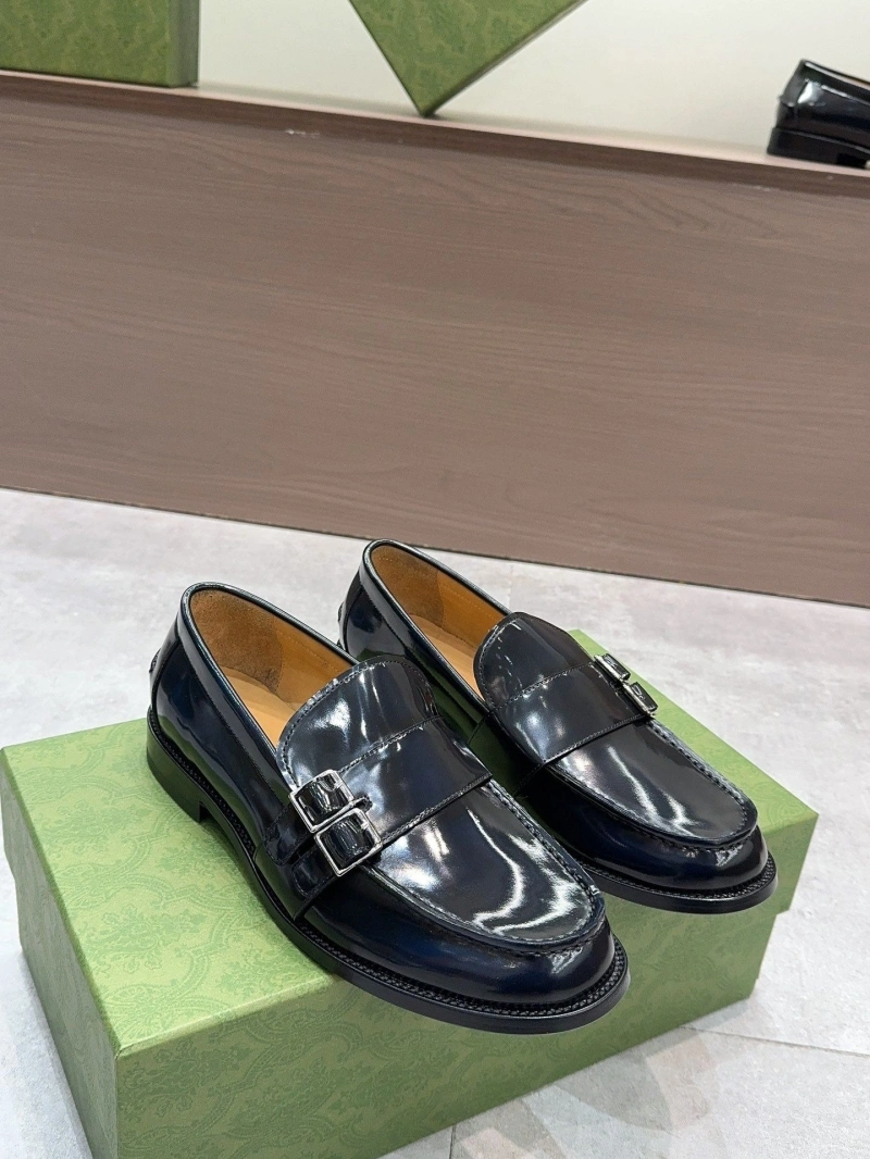 Versatile Gxccx Leather Shoes 165764