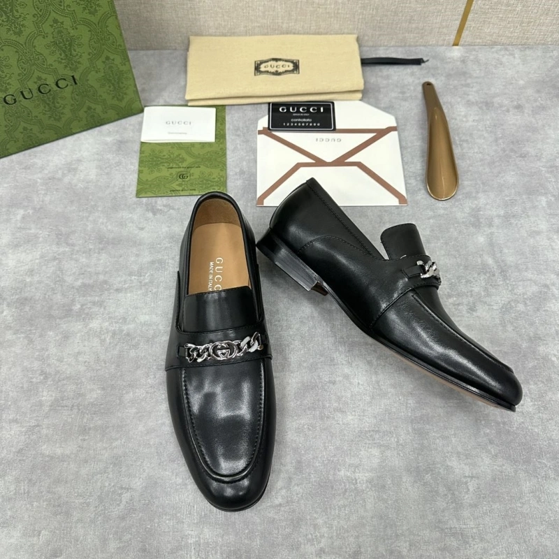Compact Gxccx Leather Shoes 165754