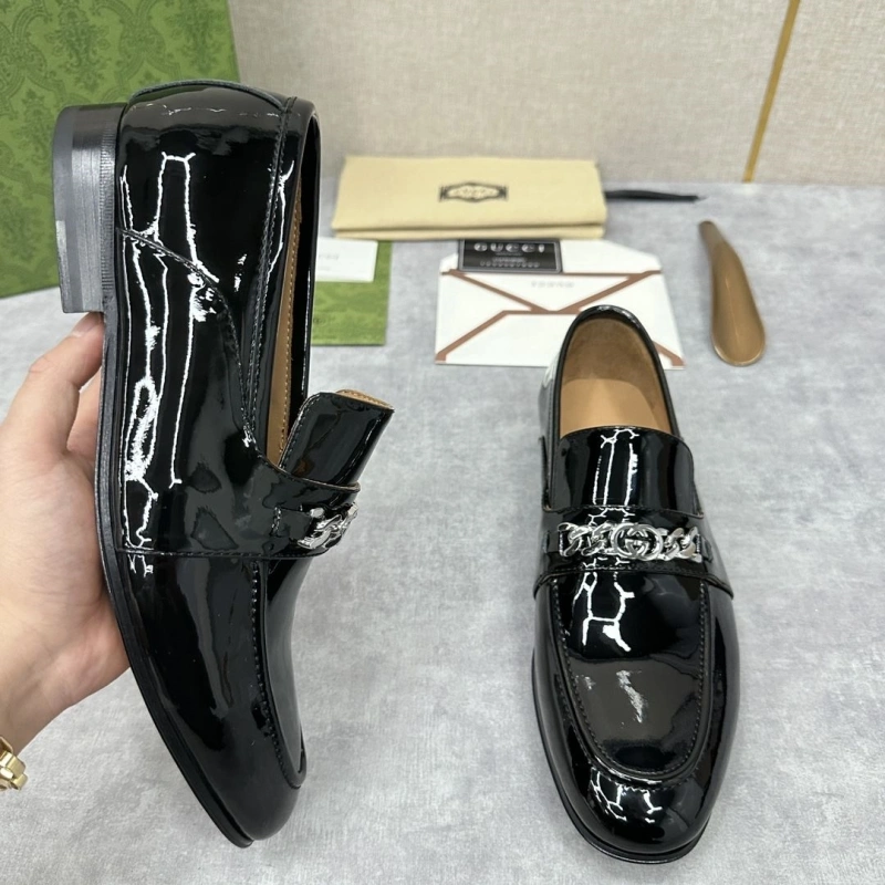 Durable Gxccx Leather Shoes 165752