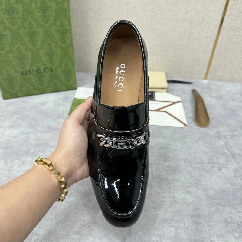 Durable Gxccx Leather Shoes 165752
