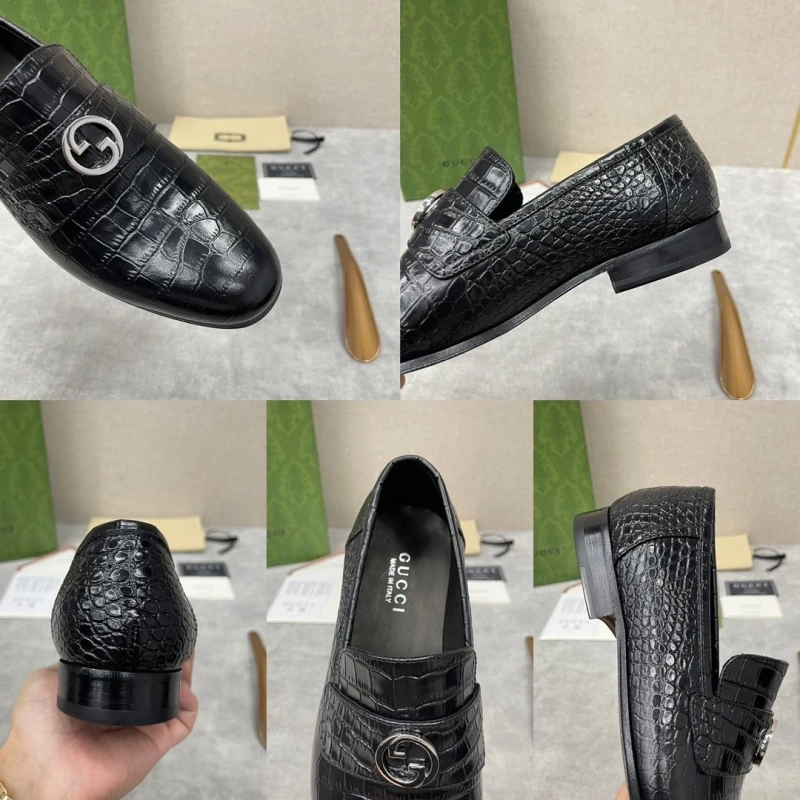 Sophisticated Gxccx Leather Shoes 165728