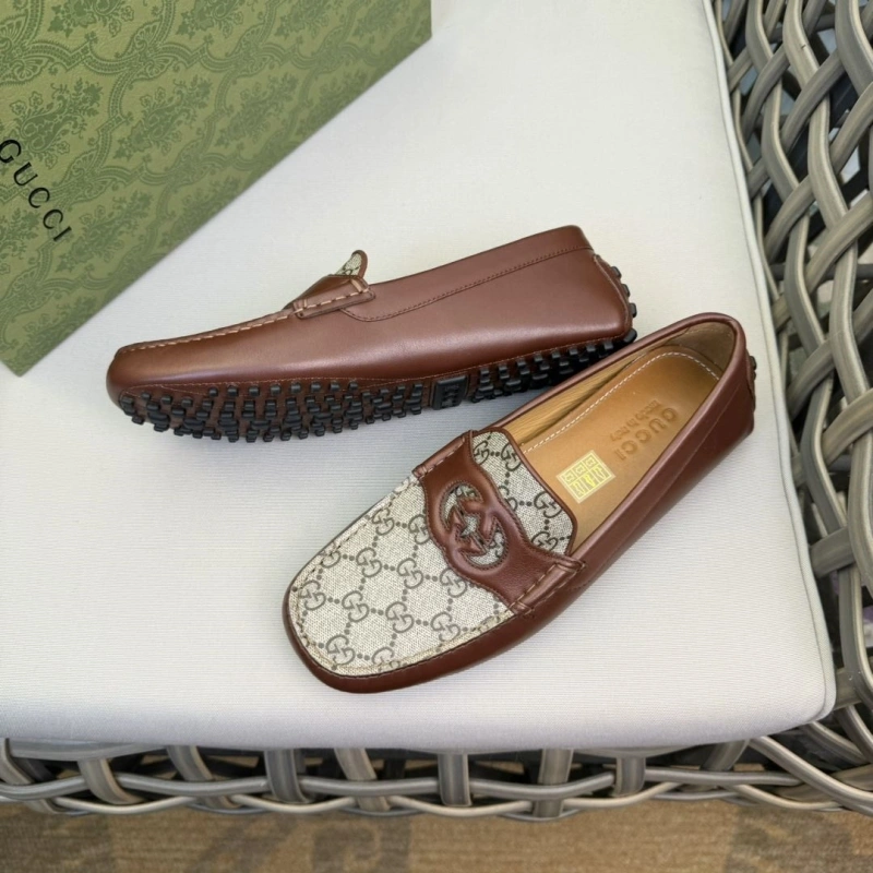 Gxccx Leather Shoes Flexible 166651