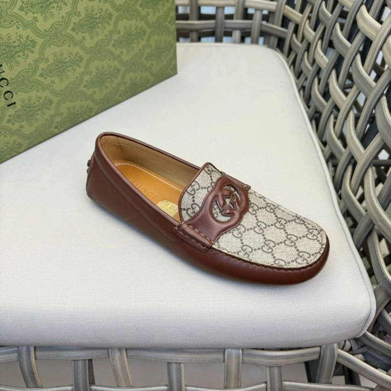 Gxccx Leather Shoes Flexible 166651