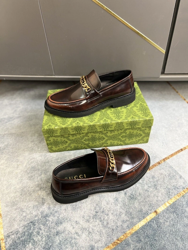 Reliable Gxccx Leather Shoes 166653
