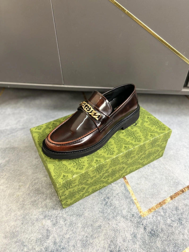 Reliable Gxccx Leather Shoes 166653