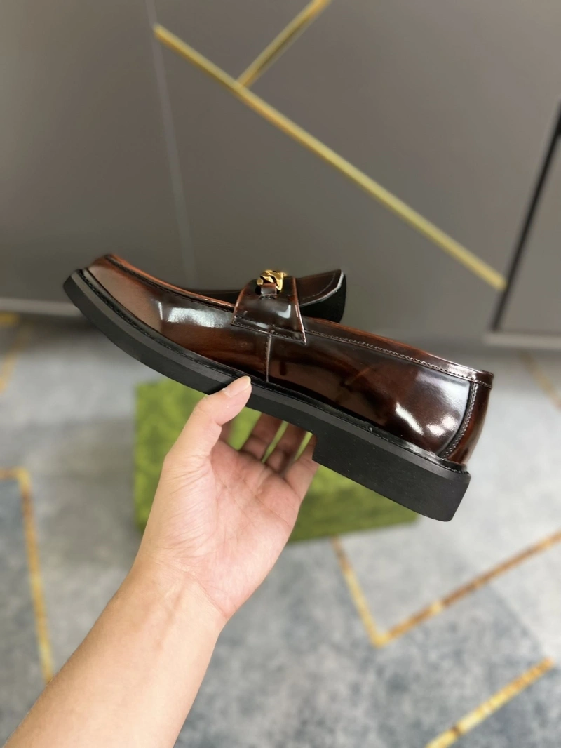 Reliable Gxccx Leather Shoes 166653