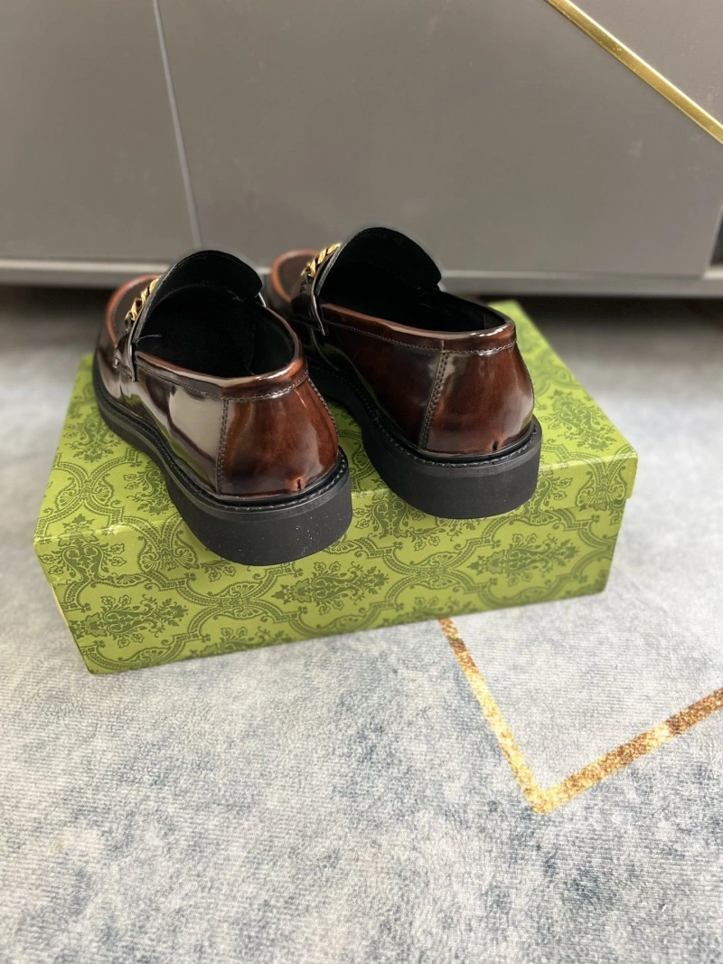 Reliable Gxccx Leather Shoes 166653