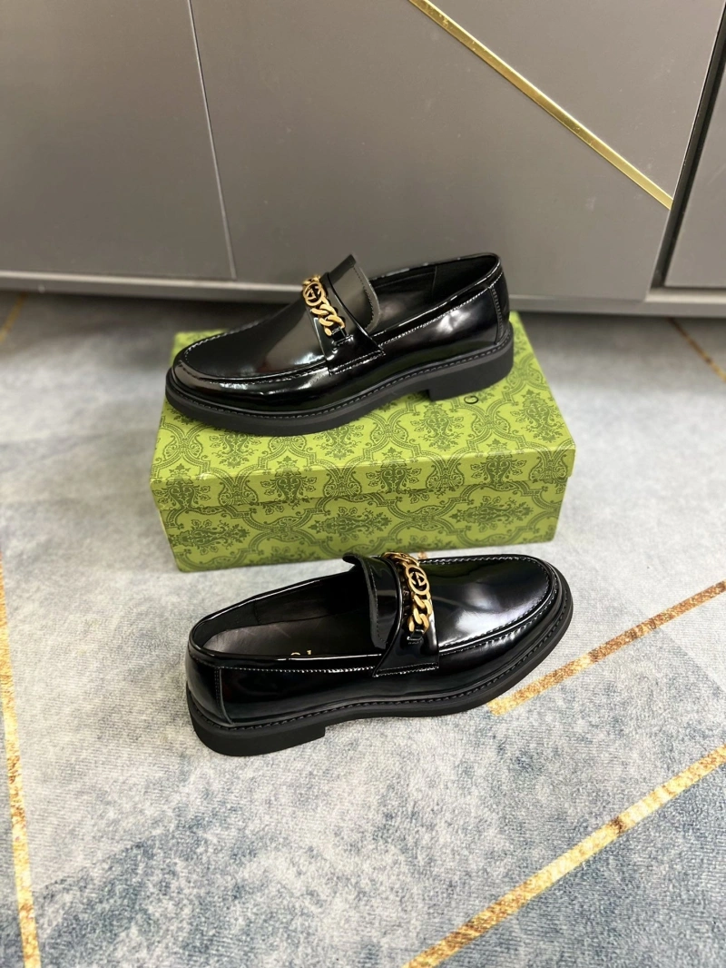 Sophisticated Gxccx Leather Shoes 166647