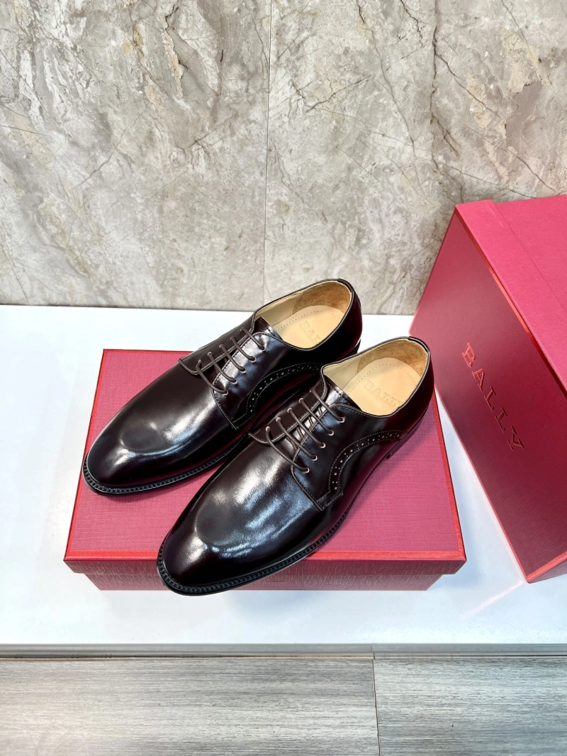 Comfortable Bxrbxrry Leather Shoes 115616