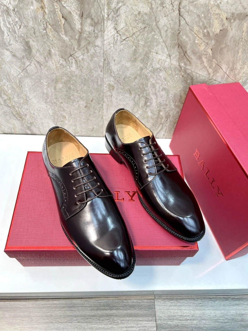 Comfortable Bxrbxrry Leather Shoes 115616