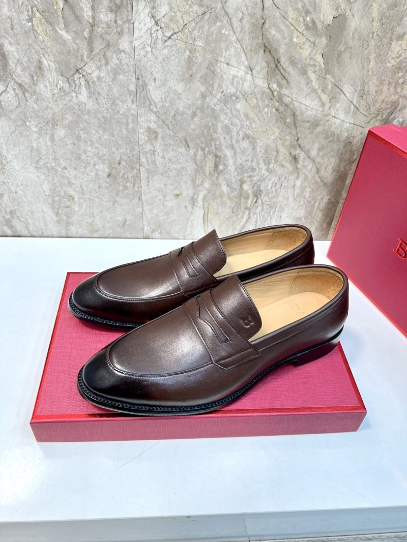 Fashionable Bxrbxrry Leather Shoes 115612