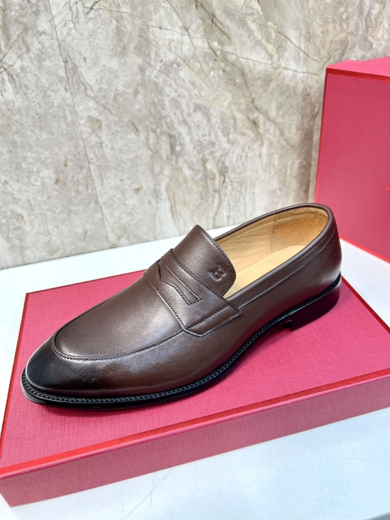 Fashionable Bxrbxrry Leather Shoes 115612
