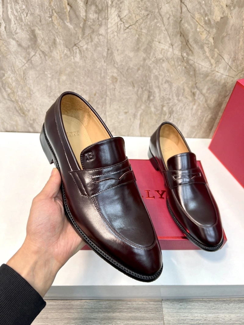 Lightweight Bxrbxrry Leather Shoes 115613