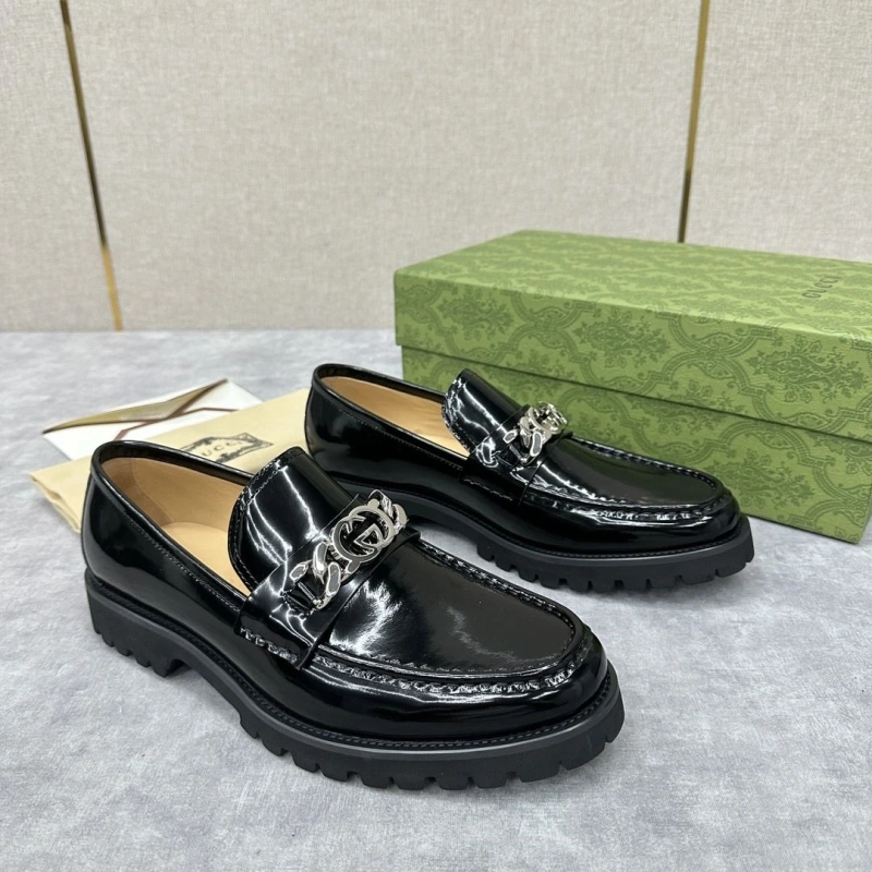 Gxccx Leather Shoes AllSeason 166643