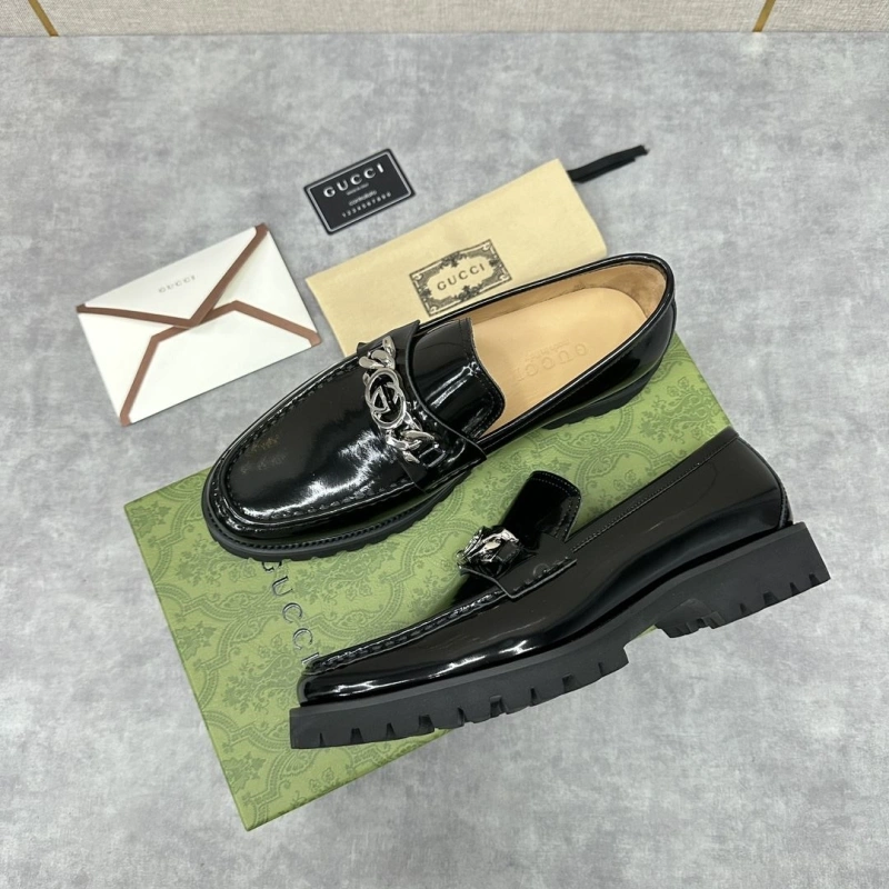 Gxccx Leather Shoes AllSeason 166643