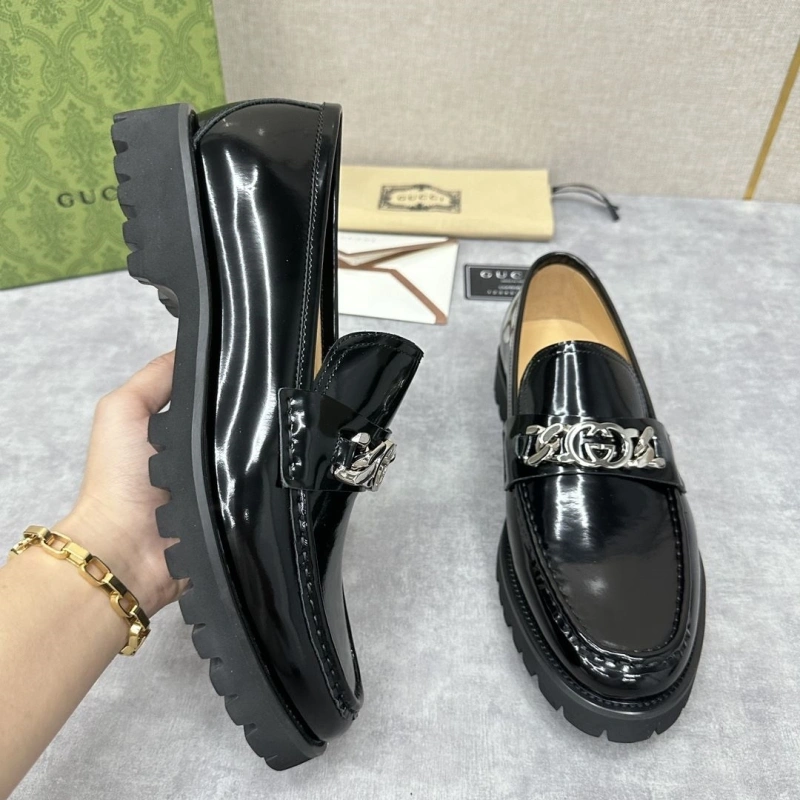 Gxccx Leather Shoes AllSeason 166643