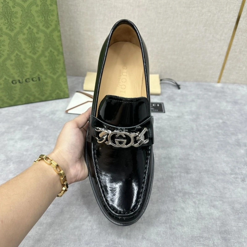 Gxccx Leather Shoes AllSeason 166643