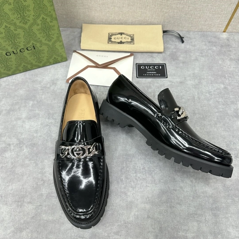 Gxccx Leather Shoes AllSeason 166643