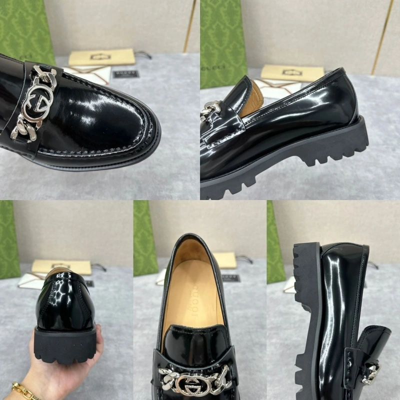 Gxccx Leather Shoes AllSeason 166643