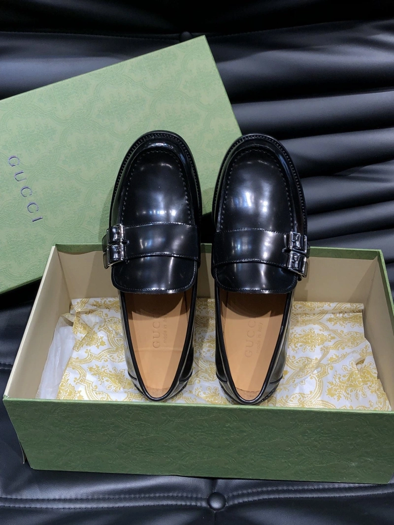 Minimalist Gxccx Leather Shoes 166636
