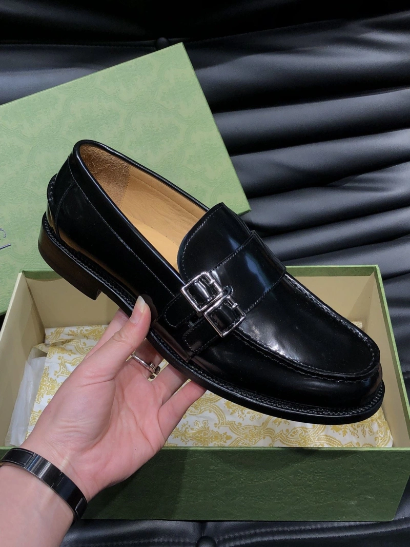 Minimalist Gxccx Leather Shoes 166636