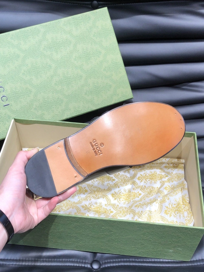 Minimalist Gxccx Leather Shoes 166636
