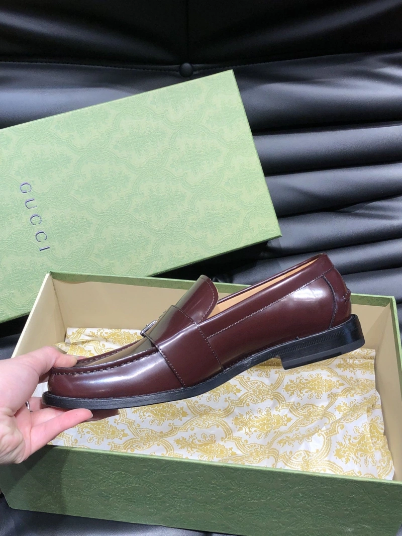 Gxccx Leather Shoes Flexible 166665