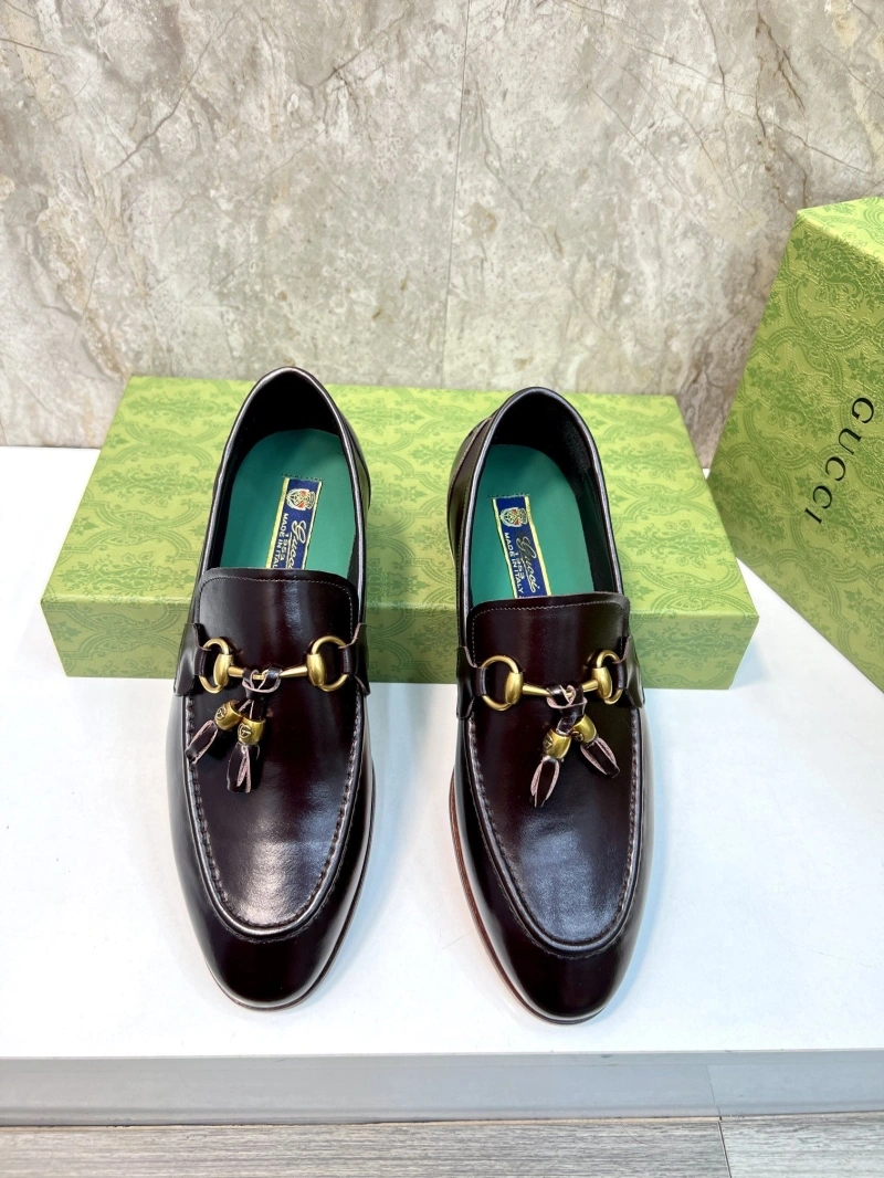 Gxccx Leather Shoes Versatile 166628