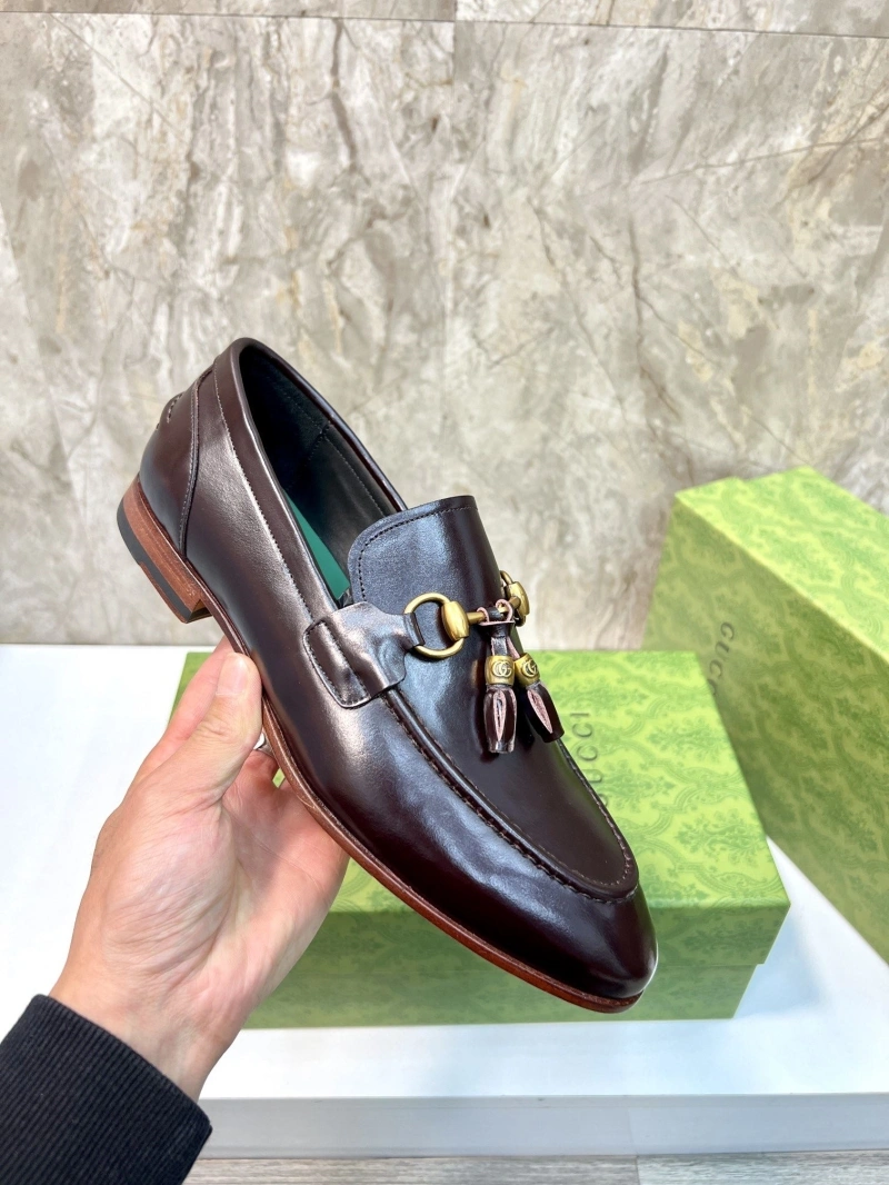 Gxccx Leather Shoes Versatile 166628