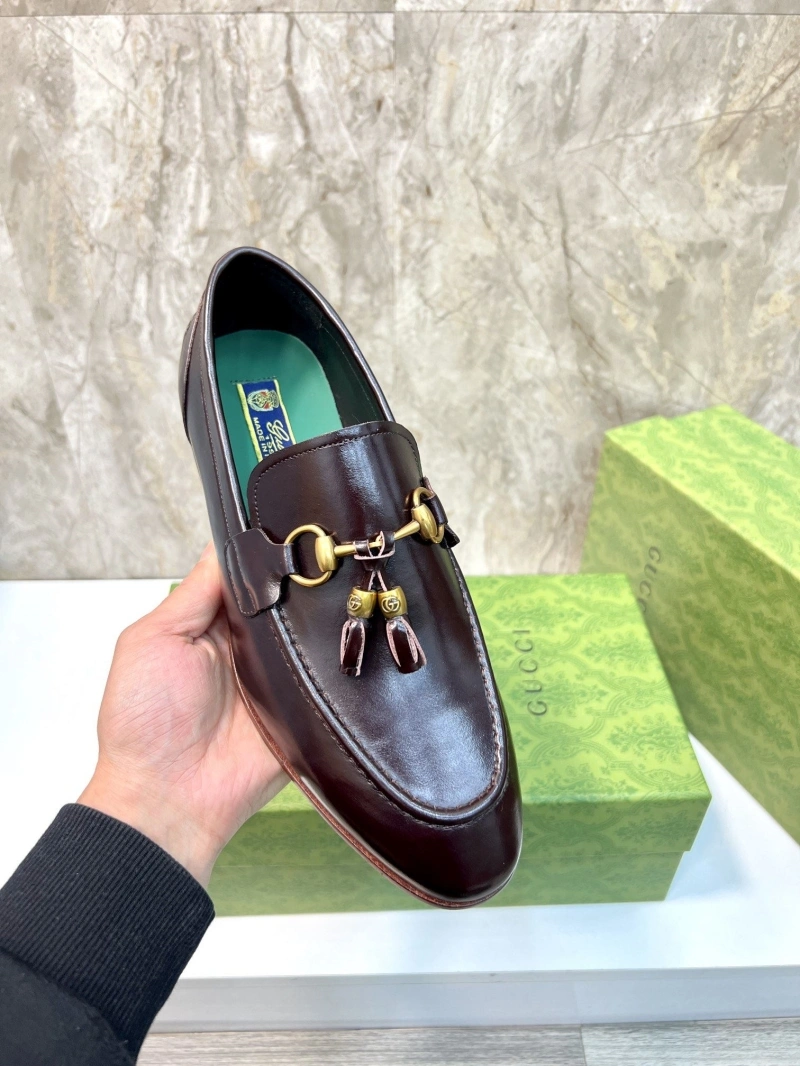 Gxccx Leather Shoes Versatile 166628