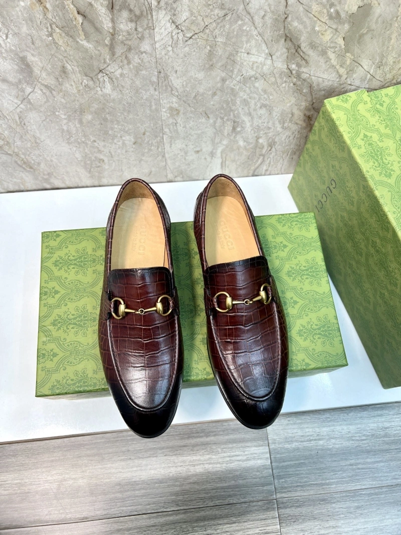 Gxccx Leather Shoes Breathable 166627